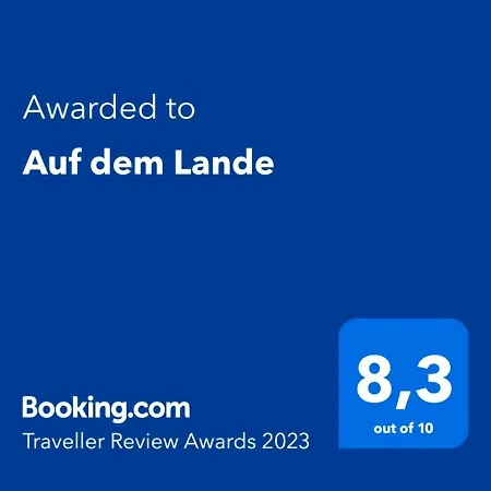 Auf Dem Lande Apartmán